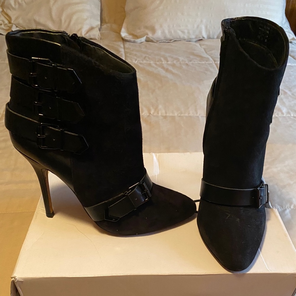 Aldo black booties